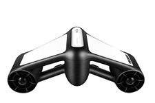 G GENEINNO Geneinno Underwater Scooter Dual Propellers with 2-Speed Compatible with Versatile Action Camera White