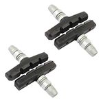 4X Brake Pads Shoes Block PAD V-Brake 60mm Cycle Bike Mountain MTB Road Black