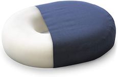 DMI 14-inch Molded Foam Ring Donut Seat Cushion Pillow for Hemorrhoids, Back Pain, Navy