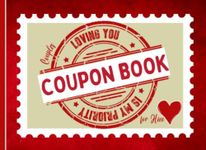 Couples Coupon Book For Him: 40 Love Vouchers With Naughty, Fun And Romantic Activities For Husband Or Boyfriend | For Anniversary, Birthday, Valentines Day