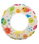 THE MORNING PLAY Printed Safety Swimming Pool Ring Tube for Kids (3-6 Years- Random Design) Pack of 1