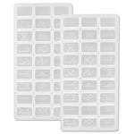 2 Set Resin Moulds, FineGood Rune Stone Mould Resin Casting Kit Silicone Moulds for Resin Casting Epoxy Resin Mold for Jewellery Making