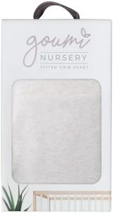 Storm Gray Crib Sheet
