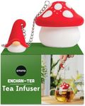 NEW!! OTOTO Enchan-Tea Infuser - Gnomes Tea Strainer, Mushroom Gifts, Cute Kitchen Accessories, Tea Gifts, Reusable Tea Strainers for Loose Tea, Tea Accessories, Tea Infuser for Loose Leaf Tea Steeper