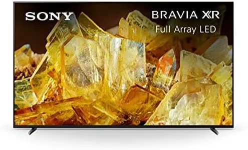 Sony 55 Inch 4K Ultra HD TV X90L Series: BRAVIA XR Full Array LED Smart Google TV with Dolby Vision HDR and Exclusive Features for The PlayStation® 5 XR55X90L- Latest Model,Black