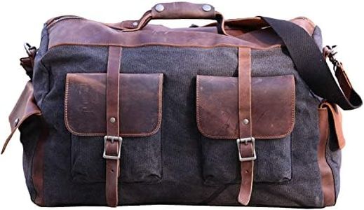 IBLUE Travel Duffel Bags For Men Women Waterproof Canvas Outdoor Sport Handbag With Wet Pocket Shoulder Strap, D1094 (black)