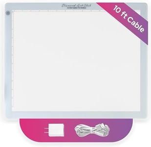 Diamond Art Club Light Pad, USB LED Light Board for Diamond Painting and DIY Crafting, 5D Diamond Art Tools and Accessories, 16.6" x 13.5"