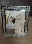 Crushed Crystals Photo Frame Silver