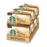 Starbucks Caramel K-Cups, Single Serve Keurig Compatible Caramel Flavoured Coffee Pods for Keurig Brewers - 60 Capsules