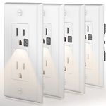 Outlet Wall Plate With Led Night Lights