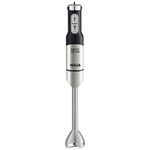 INALSA Electric Hand Blender Robot Inox 1200S|1200Watt 100% Copper Motor|Variable 20 Speed And Turbo Function|Low Noise|ANTI-SPLASH TECHNOLOGY|Home&kitchen|For Smoothie,Puree & Baby Food|2 Yr Warranty