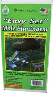Wire Tek Mole Eliminator Trap – Easy Set Outdoor Rodent Control