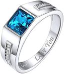 ChicSilver Personalized 6MM Square 