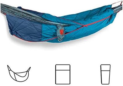 360 ThermaQuilt 3-in-1 Hammock Underquilt, Blanket and Sleeping Bag (Blue/Navy Blue)