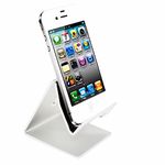 Desktop Cell Phone Stand Tablet Stand,iBarbe Advanced Aluminum Stand Holder for Mobile Phone (All Size) such as Mobile Phone iPhone X,iPhone 8 6S,7 Plus 5S 6 SE 5C etc.Tablet(Up to 10.1 inch), Silver