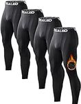 4 Pack Men's Thermal Compression Pa