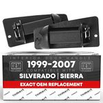 15758171, 15758172 Extended Cab Rear Door Handles LH & RH GM1520115 GM1521115| Compatible with Chevy Silverado Pickup (99-06) GMC Sierra Pickup Truck (99-06)