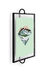 Umbra Phantom Wall Picture Frame, 8x10", Floating Frame, Black