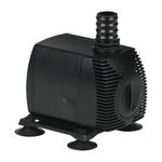 Little Giant PES-1000-PW 115-Volt, 1150 GPH Magnetic Drive Fountain/Pond Pump with 15-Ft. Cord, Black, 566722