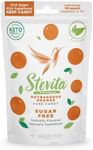 Stevita Hard Candy, Outrageous Orange - 25 Individually Wrapped Pieces - Sugar & Aspartame Free - Naturally Flavored & Sweetened - Non-GMO, Gluten Free, Keto Friendly