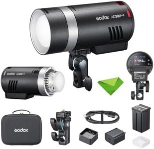Godox AD300 Pro II AD300Pro II 300Ws TTL Outdoor Flash, 2.4G Wireless, 12W Bi-Color Modeling Light, 0.01~1.5s Recycle Time, 1/512 Light Control, Strobe Speedlight Monolight (Godox AD300 Pro Upgrade)