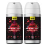 Self Defence Spray NOYZIE UK Legal Pepper Spray Alternative for Men & Women with UV Marking - Criminal Identifier Spray for Personal Protection TWIN PACK