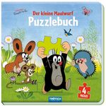 Trötsch Der kleine Maulwurf Puzzlebuch mit 4 Puzzle Maulwurf: Beschäftigungsbuch Entdeckerbuch Puzzlebuch