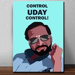 GOOD HOPE Welcome Movie Uday Bhai Nana Patekar Funny Pop Artwork For wall decor home bedroom living room Gift Paintings Hostel Boys Girls……