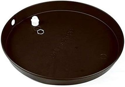 Camco 11366 24"ID x 2" Plastic Drain Pan with CPVC Fitting