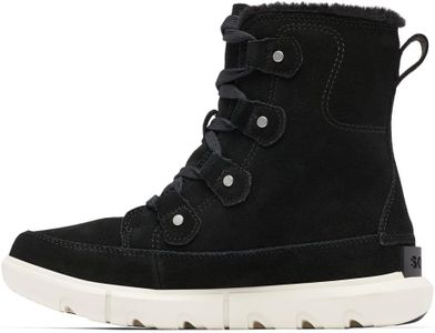 Sorel Women’s Explorer Joan Waterproof Boot, Black, Size 5 UK