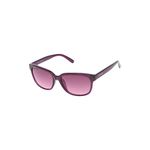 Fastrack Women's Gradient Pink Lens Square Non Polarization Sunglasses,Small