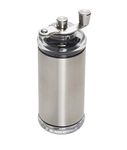 Copco 5246389 Compact Manual Adjustable Coffee Grinder, 6.5-inches, Silver