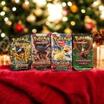 Pokemon Tcg: 4 Booster Packs - 40 Cards Total| Value Pack Includes 4 Blister Packs Of Random Cards | 100% Authentic Expansion Packs