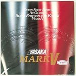 Yasaka Mark V Natural and Synthetic Rubber (Red) for Table Tennis Racket , Multicolor