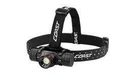 Coast XPH34R 2075 Lumen USB-C RECHARGEABLE-DUAL POWER LED Headlamp with PURE BEAM TWIST FOCUS and Magnetic Base