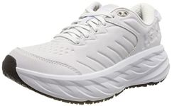 HOKA Bondi SR Women's Sneaker, White, 7 US