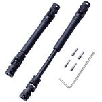 Hobbypark Steel 105-155mm Centre Drive Shaft CVD Upgrade Parts for Axial SCX10 Redcat Gen7 /Pro RC4WD D90 RC 1/10 Crawler Car (2-Pack)