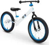 Bixe Balance Bike - 16" (40.6 cm) Big Kids' Training Bikes - Kids Balance Bike Designed for Children Ages 4 to 9 - No Pedal Push Bicycle for Boys or Girls - Blue