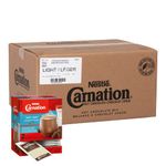 CARNATION Hot Chocolate, Hot Cocoa, Light Sachets, 6 Boxes, 50x13g (300 Count)