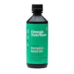 Omega Nutrition Organic Pumpkin Seed OIl, 355mL (Pack of 1)