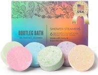 Bootleg Bath Shower Steamers, Aromatherapy Shower Bombs Variety 6 Pack, Gift Set, Stocking Stuffers for Adults and Teens, All Natural, Made in USA