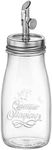 Bormioli 40 cl Bottle with Oil Cap, Capsule Diameter 56 mm, Four Seasons I Genietti