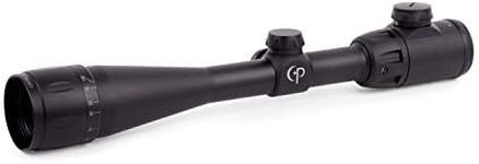 CenterPoint LR416AORG2 4-16x40mm Rifle Scope with Illuminated Parallax Adjustable T.A.G. Reticle and Picatinny Rings
