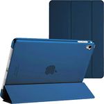 For Apple iPad Pro 10.5 (2017) A1701 A1709 And iPad Air 3 (2019) A2152 A2123 A2153 Smart Case with Automatic Magnetic Wake/Sleep (Blue)