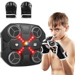 Music Boxing Machine, 2024 Bluetooth Music Boxing Machine For Children, Music Boxing With Gloves, Electronic Boxing Machine Wall Mounted Music Boxing Game For Kids Adults Home Workout/Stress Relief