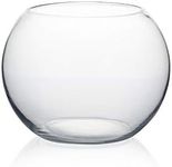 WGV Bowl Glass Vase, Diameter 8", H