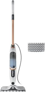 Shark SteamSpot Steam Mop – White, Powerful Floor Cleaning