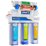 Max Water Filtration System for Aquarium 6 Stage 100 GPD Gallon Per Day RODI Reverse Osmosis Deionization