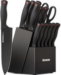 Astercook 15 Piece Knife Set with S