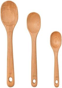 OXO Good Grips 3-Piece Wooden Spoon Set,Brown